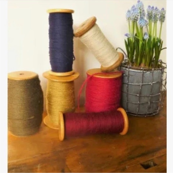 Vintage Large Spools of Thread, Set of 6 - Picture 11 of 13